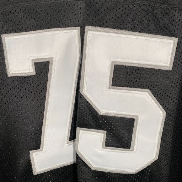 Mitchell & Ness Throwback 1987 Howie Long Oakland Raiders Jersey Size 54 - Picture 3 of 13